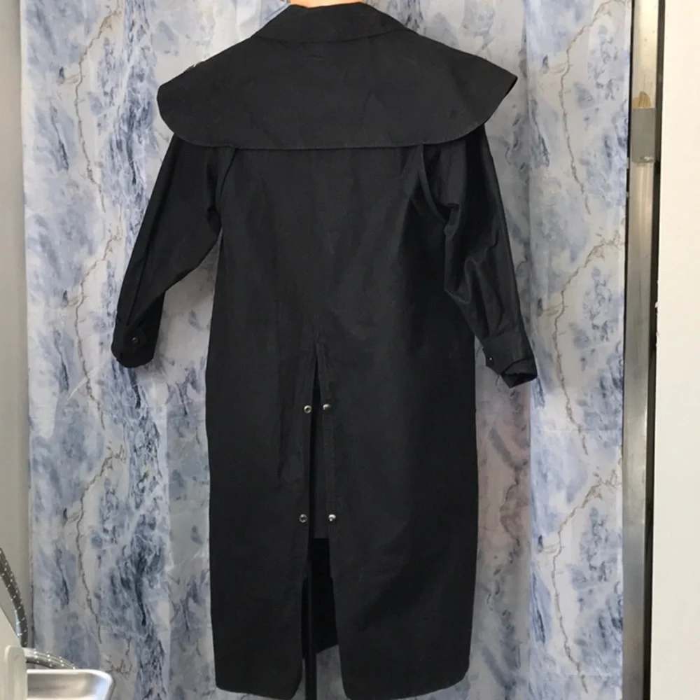 Original Australian Stockman Oil Coat Ranch coat cosplay period play - Picture 14 of 16